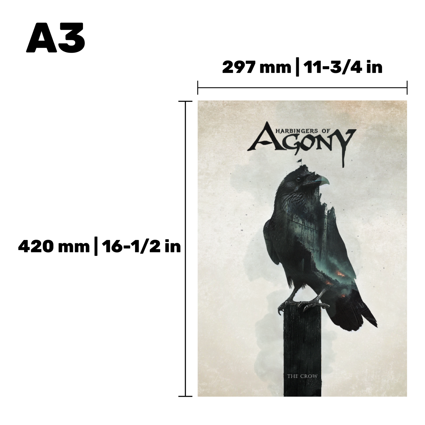 A Halál madara | A3-as Poszter